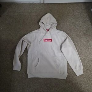 Supreme Beige Hoodie
